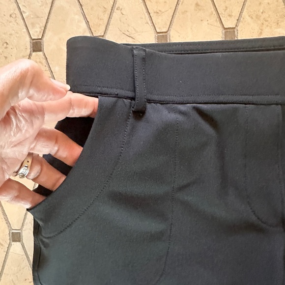 Belyn Key - Black Pedal Pushers with White Details. EUC - Picture 3 of 7